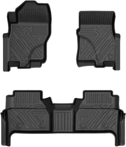 Miniatura 14 de Mixsuper Tapete de suelo y revestimiento de carga para Toyota RAV4 2019-2025 (híbrido y de gas), forro de piso para todo tipo de clima y tapete
