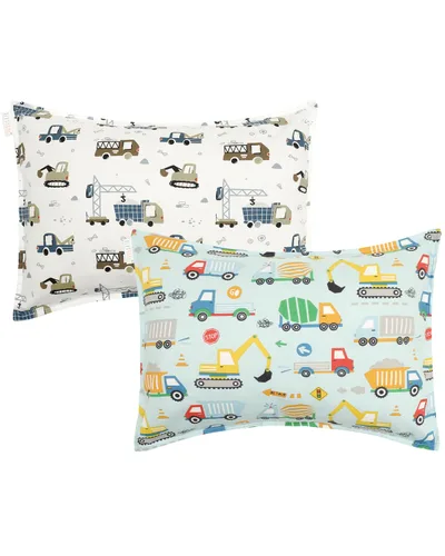Miniatura 50 de ALVABABY Paquete de 2 fundas de almohada de algodón orgánico para niños pequeños, fundas de almohada para niños de 13 x 18 pulgadas o 12 x 16
