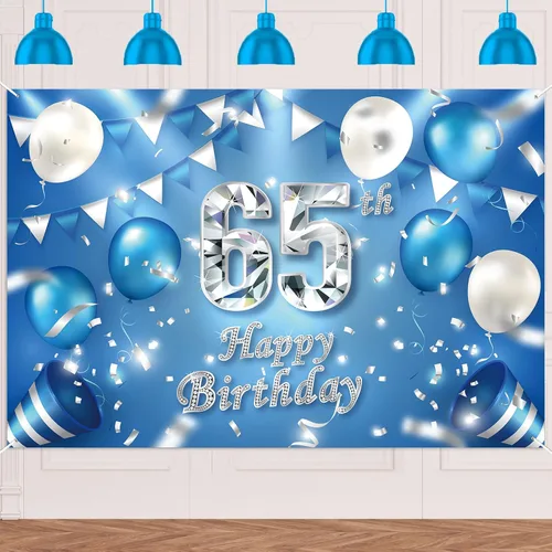 Miniatura 44 de Cartel de feliz cumpleaños número 11, globos de decoración de fondo de confeti de cristal, decoración temática para niños o niñas, vítores a 11