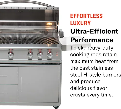 Miniatura 4 de Blaze Professional LUX - Parrilla de gas natural integrada de 3 quemadores de 34 pulgadas Barbacoa de acero inoxidable al aire libre con quemador