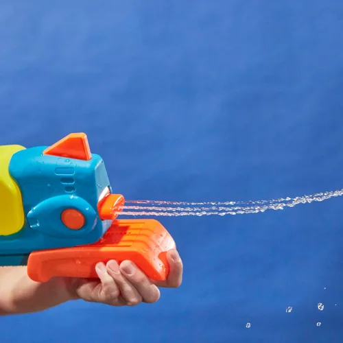 Miniatura 8 de NERF Super Soaker Wave - Pistola de agua con atomizador, remojo de ondas salvajes, boquilla se mueve para crear corriente ondulada, juegos al aire