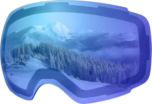 Miniatura 13 de OutdoorMaster Lentes de repuesto para gafas de esquí PRO - Más de 20 opciones Vlt 15% Azul