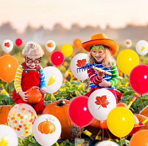 Miniatura 5 de HOWAF Paquete de 27 vasos de papel de pavo para fiesta de Acción de Gracias, accesorios divertidos para cabina de fotos para niños y adultos