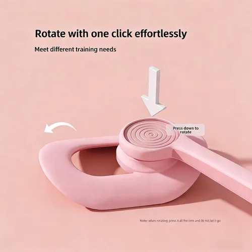 Miniatura 4 de Dispositivos de ejercicio para suelo pélvico, entrenador muscular de suelo pélvico ajustable de 360° con pantalla LED, correas de piernas