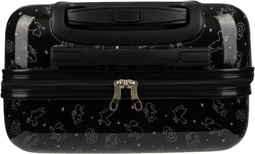 Miniatura 5 de Bioworld 20" Harry Potter ABS equipaje de mano con película de PC, cresta negra OSFA, Negro