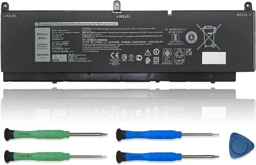 Miniatura 7 de XVJNP - Batería de repuesto para laptop Dell Latitude 5430 7330 Rugged Extreme P148G P148G001 P149G P149G001 Series 6JRCP M0TN3 KD1CT 11.4V 53.5Wh