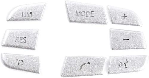 Miniatura 4 de Aleación para BMW Serie 5 F10 5 Serie GT 2011-2017 Interior Volante Botón Parche Etiqueta Engomada Para 7 Series F01 2010-2014 Accesorios de Coche
