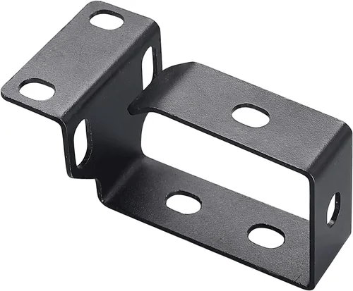 Miniatura 2 de Paquete de 8 ganchos metálicos de anillo en D para gabinete de rack de servidor de red, soporte de gestión de cables de montaje de cables
