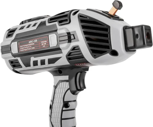 Miniatura 3 de Máquina de soldadura de mano, pistola de soldadura de arco portátil, kit de máquina soldadora eléctrica con caja de herramientas, máquina