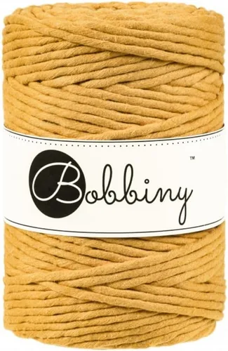 Miniatura 21 de Bobbiny Cordón de macramé XXL de 0.197 in de una sola capa (aguamarina), 108 yardas/330 pies (100% algodón reciclado)