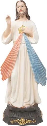 Miniatura 3 de DVDMATINEMOVIES - Estatua de resina de la Divina Misericordia, varios tamaños, material de resina, estatua de Divina Misericordia, decoración