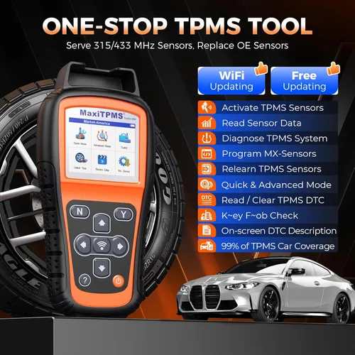 Miniatura 2 de OTOFIX Herramienta de programación TireGO 808 TPMS, actualización 2026 Wi*Fi TPMS herramienta de escaneo Relearn Activar todos los sensores TPMS