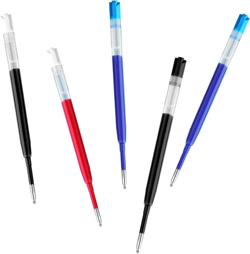 Miniatura 7 de DunBong G2 - Recambios de tinta de gel, para bolígrafos de gel retráctiles, bolígrafos de tinta de gel, punta fina de 0.020 in, paquete de 5 (negro)