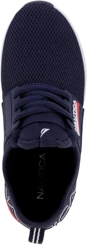 Miniatura 4 de Nautica Zapatos deportivos con cordones para niños, cómodos zapatos para correr para niños y niñas, niños pequeños y grandes