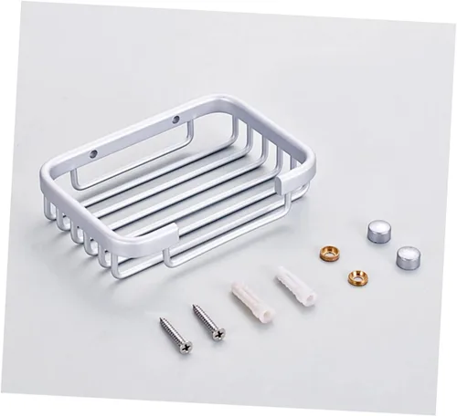 Miniatura 3 de Cabilock Organizador de jabón de almacenamiento de jabón de baño, bandeja de jabón de montaje en pared, soporte para sopa, plato de jabón, soporte