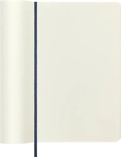 Miniatura 6 de Moleskine - Cuaderno clásico, tapa blanda, tamaño L (5 x 8.25 pulgadas), liso/en blanco, azul zafiro, 192 páginas