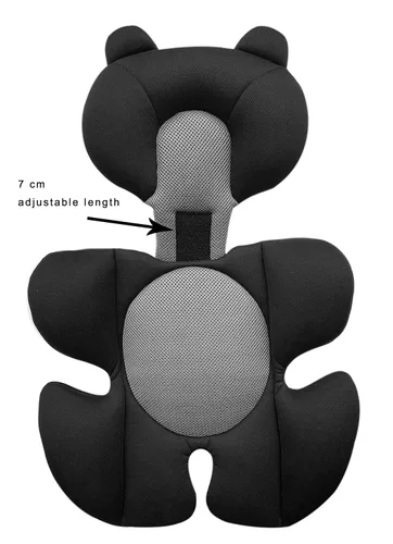 Miniatura 3 de G Ganen Cojín de apoyo para cochecito y asiento cómodo para bebé (oso negro)