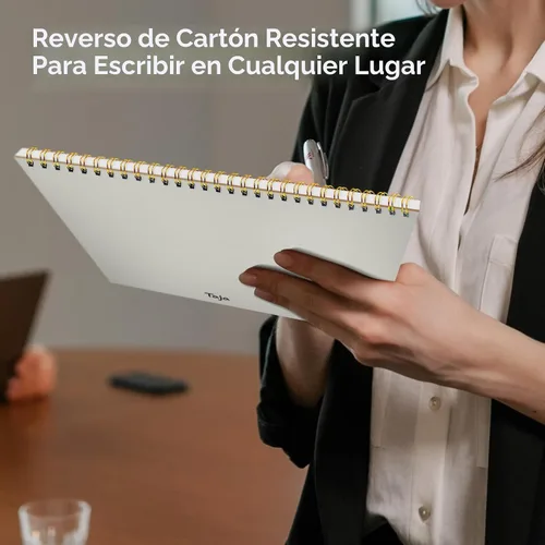 Miniatura 5 de Taja Bloc de notas semanal con 52 hojas sin fecha (8.5 x 11 pulgadas), planificador semanal de escritorio para mujeres y hombres, trabajo y hogar