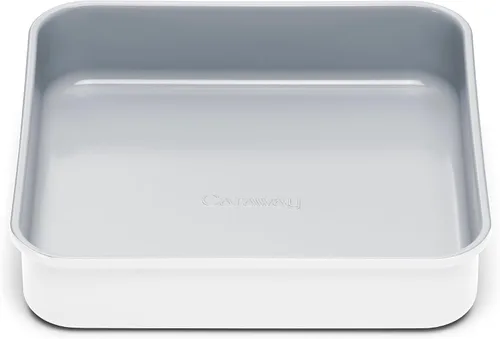 Miniatura 19 de Caraway Sartén Cuadrada de Cerámica Antiadherente de 9" - Revestimiento de Cerámica Naturalmente Deslizante - No Tóxico, Libre de PTFE y PFOA