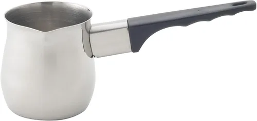 Miniatura 10 de Fino Cafetera Turca de Acero Inoxidable - Calentador Profesional 18/8 para Estufa para Café, Leche, Té, Chocolate Caliente - Deliciosas Bebidas