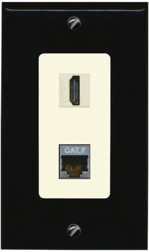 Miniatura 28 de RiteAV Placa de pared HDMI y Cat7 - 1 banda [marrón/marrón]