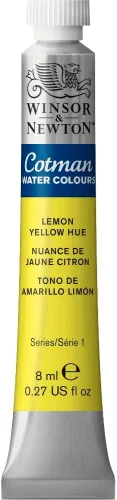 Miniatura 44 de Acuarela Cotman, tubo de 0.27 oz, color carmesí alizarina Gris de Payne