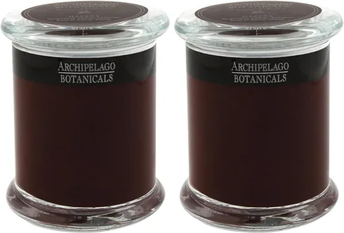 Miniatura 11 de Archipelago Botanicals Vela en Frasco de Vidrio Havana, Aroma de Bergamota, Flor de Tabaco y Ylang Ylang, Mechas de Vela Sin Plomo, Arde