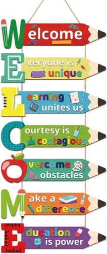 Miniatura 8 de HPNIUB Decoración de habitación de camiones de construcción para niños, con citas inspiradoras positivas, letrero de placa colgante, letrero