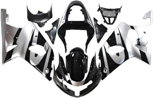 Miniatura 188 de Kit de carenado de inyección azul, negro y blanco para Suzuki GSXR600 GSX750 2006 2007 GSXR 600 GSX-R750 06 07 ABS Carenado de plástico completo