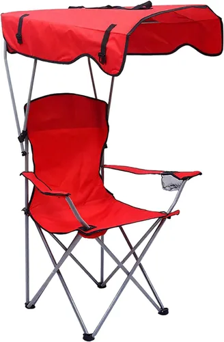 Miniatura 10 de Travel Folding Chair Canopy Chair Sun Shade Outdoor Portable Beach Folding Camo 50 * 50 * 90/120CM