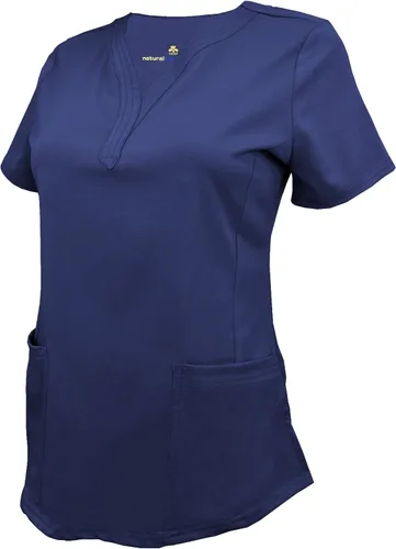 Miniatura 4 de Natural Uniforms Conjunto de uniforme médico ultra suave con cuello en Y para mujer 8200-9200