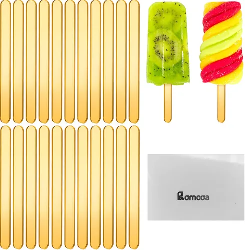 30 palitos acrílicos reutilizables para tartas, moldes para tartas, espejos, palitos de helado, molde para tartas para el hogar, pasteles, dulces,