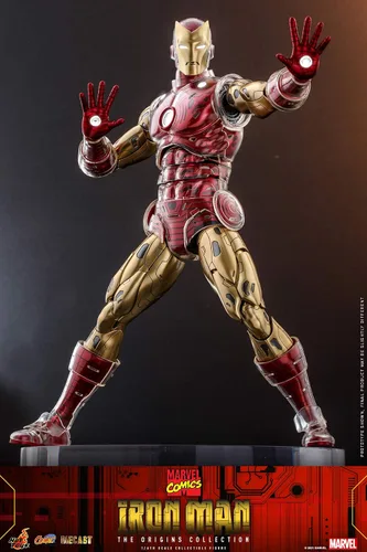 Miniatura 3 de Hot Toys 1:6 Iron Man - Colección Origins, multicolor