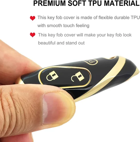 Miniatura 5 de Funda para llavero Honda con llavero de TPU suave para llave de automóvil, compatible con Honda Accord/Civic/CR-V/Fit/Odyssey/Pilot/Ridgeline/CR-Z