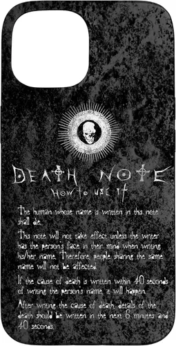 Miniatura 6 de Funda para iPhone 12/12 Pro Death Note Cómo usarlo