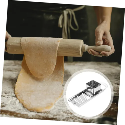 Miniatura 7 de DOITOOL 1 herramienta para hacer espátulas de acero inoxidable con empujador de seguridad, máquina para hacer pasta para la cocina