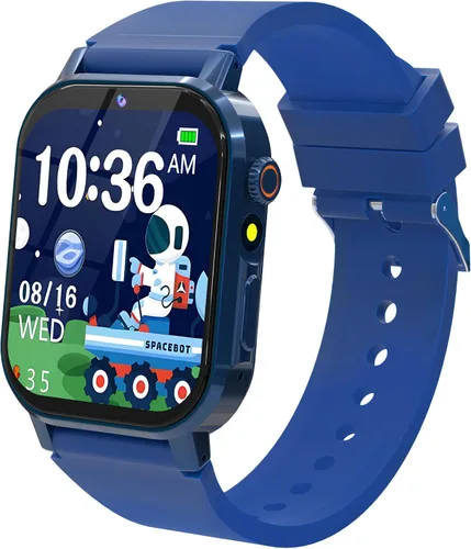 Miniatura 11 de Reloj Inteligente para Niños Varones, Reloj Inteligente de Juegos para Niños con 32 Juegos Pantalla Táctil HD Cámara de Video Reproductor de Música