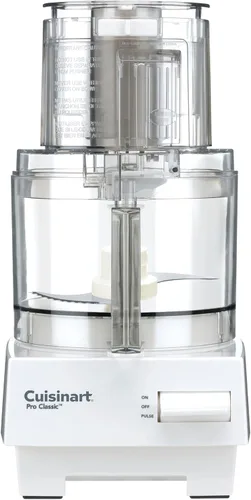 Miniatura 11 de Cuisinart procesador de alimentos de 14 tazas y picador de verduras para picar, cortar en cubos, rallar, puré y amasar masa, acero inoxidable azul