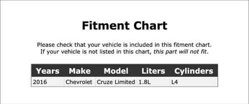 Miniatura 2 de Cárter de aceite del motor compatible con Chevrolet Cruze Limited 1.8L L4 2016 PC-311210