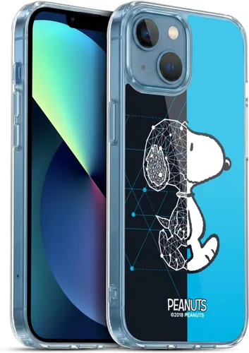 Miniatura 236 de Head Case Designs Funda de gel con licencia oficial de Peanuts Snoopy & Woodstock Halfs and Laughs [protección de grado militar] compatible