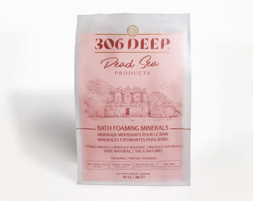Miniatura 5 de 306 sales de baño de aguas muertas profundas minerales espumantes – Mineral grueso naranja del mar muerto para remojar con aceites esenciales