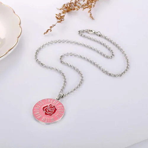 Miniatura 4 de Ralukiia Regalo de una dirección, Harry Merchandising, regalo para personas con bondad, collar esmaltado, joyería, Metal, no conocido