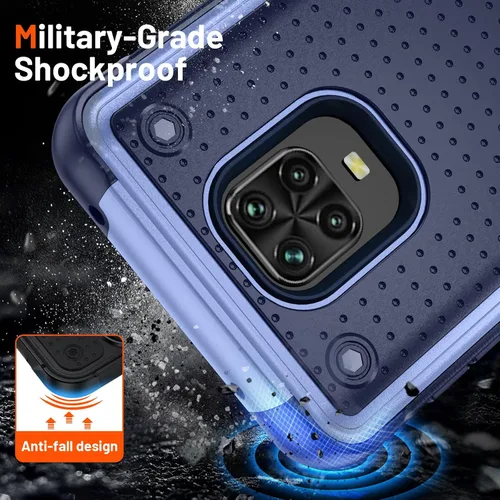 Miniatura 7 de Jeylly Funda protectora para Xiaomi Redmi Note 9 Pro, Redmi Note 9 Pro Max para mujeres y hombres, a prueba de caídas a prueba de golpes de grado