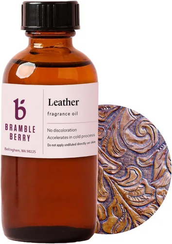 Miniatura 36 de Aceite de fragancia de Bourbon de Kentucky de Bramble Berry 59 ml Aroma masculino cálido para hacer jabón, elaboración de velas, aceite para barba
