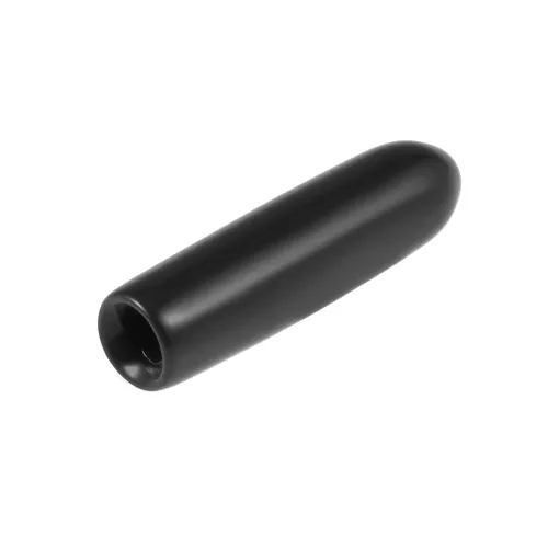 Miniatura 45 de uxcell 80 tapas de goma de 0.551 in de vinilo de identificación redonda tapa tapa de rosca de tornillo protectores negro