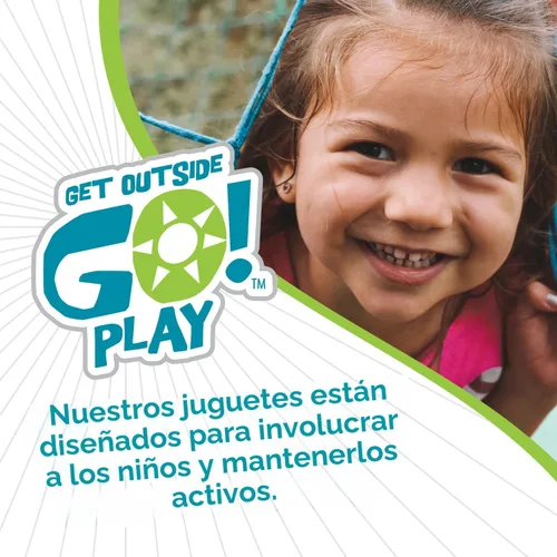 Miniatura 6 de Toysmith ¡Sal a Jugar! Juego de pelotas profesionales (paquete de 3) – Pequeñas pelotas deportivas para niños de 3 años en adelante – Incluye pelota