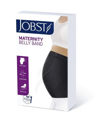 Miniatura 3 de JOBST Banda para el vientre de maternidad color negro mediano