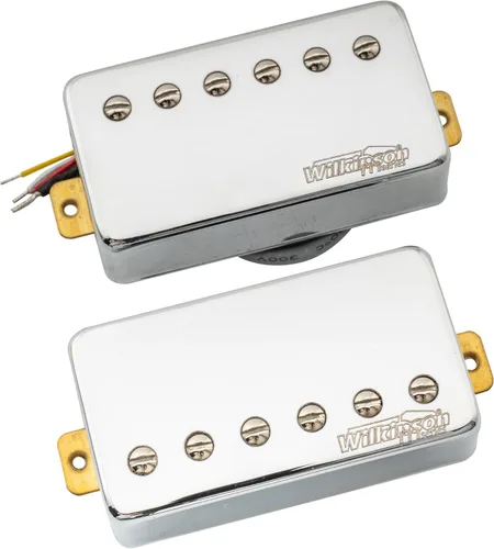Miniatura 10 de Wilkinson WOCHB Pastilla de puente Humbucker de cerámica para guitarra eléctrica Les Paul SG Style, cromo