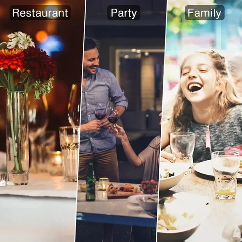 Miniatura 8 de Juego de cubiertos de 4 piezas, 18/10 de acero inoxidable para servicio de cubiertos de alta resistencia para 1