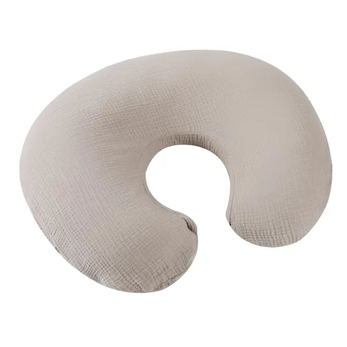 Miniatura 5 de Onacosht Funda de Almohada de Lactancia de Muselina 100% Algodón Suave Funda de Almohada de Alimentación se Adapta a la Almohada de Lactancia Niebla